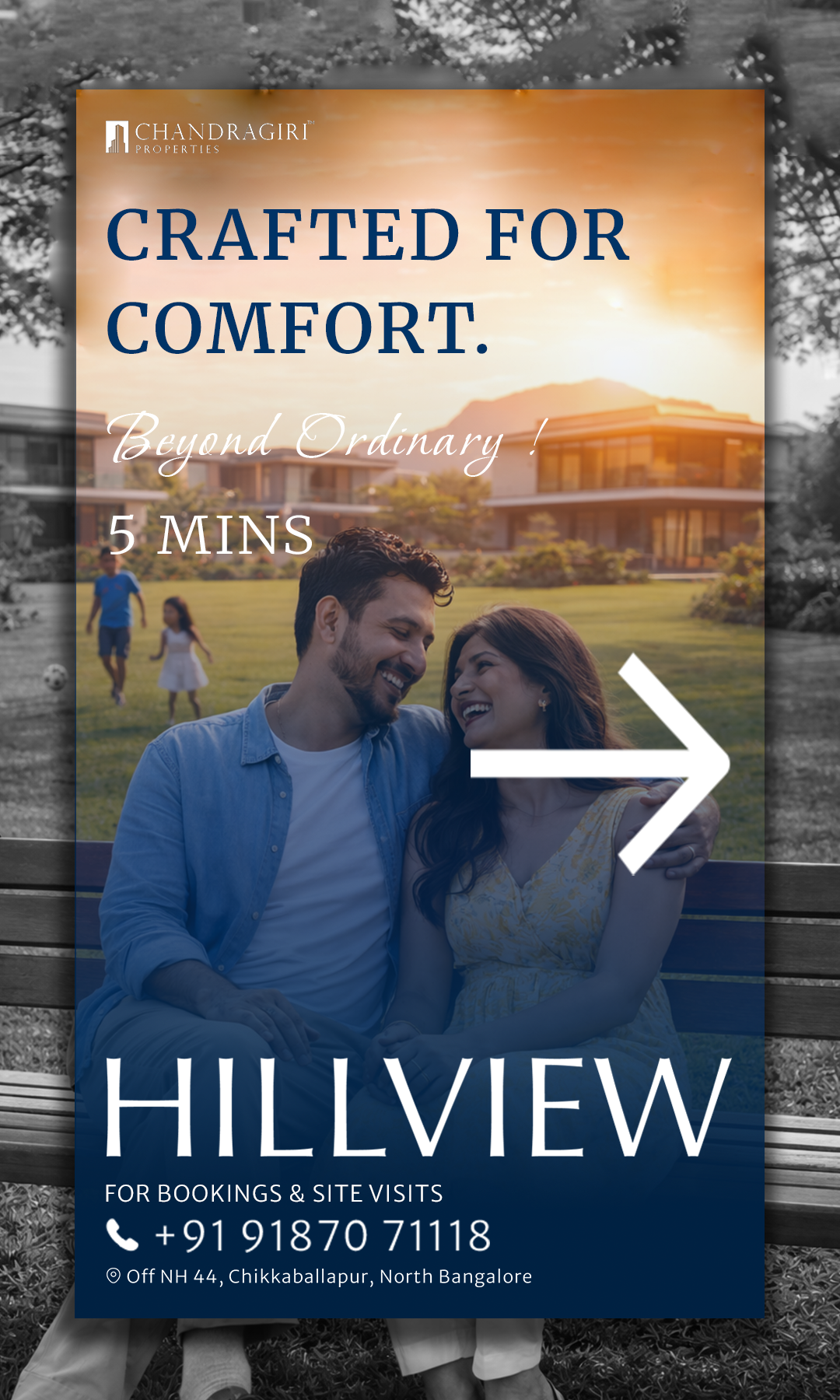 Direction board — Crafted for Comfort